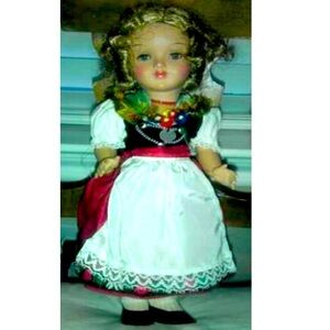 Vintage 1940's GURA Tegernesee Bavaria German Doll Rare
